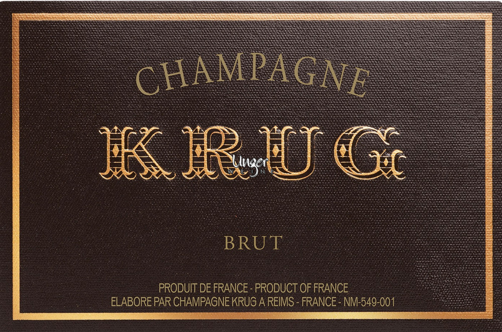 2011 Champagner Vintage Krug Champagne