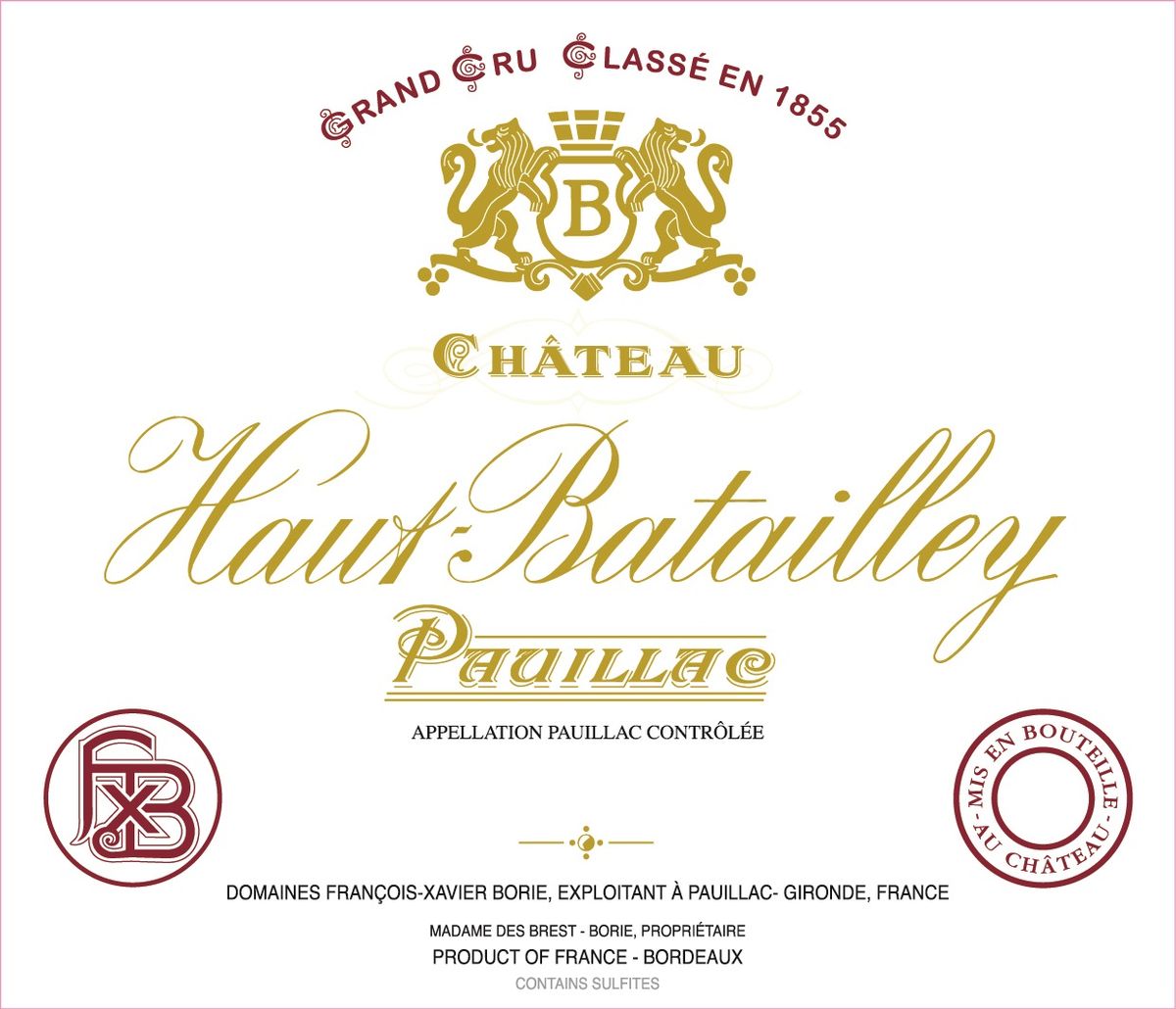 Chateau Haut Batailley 2007 3,0 L