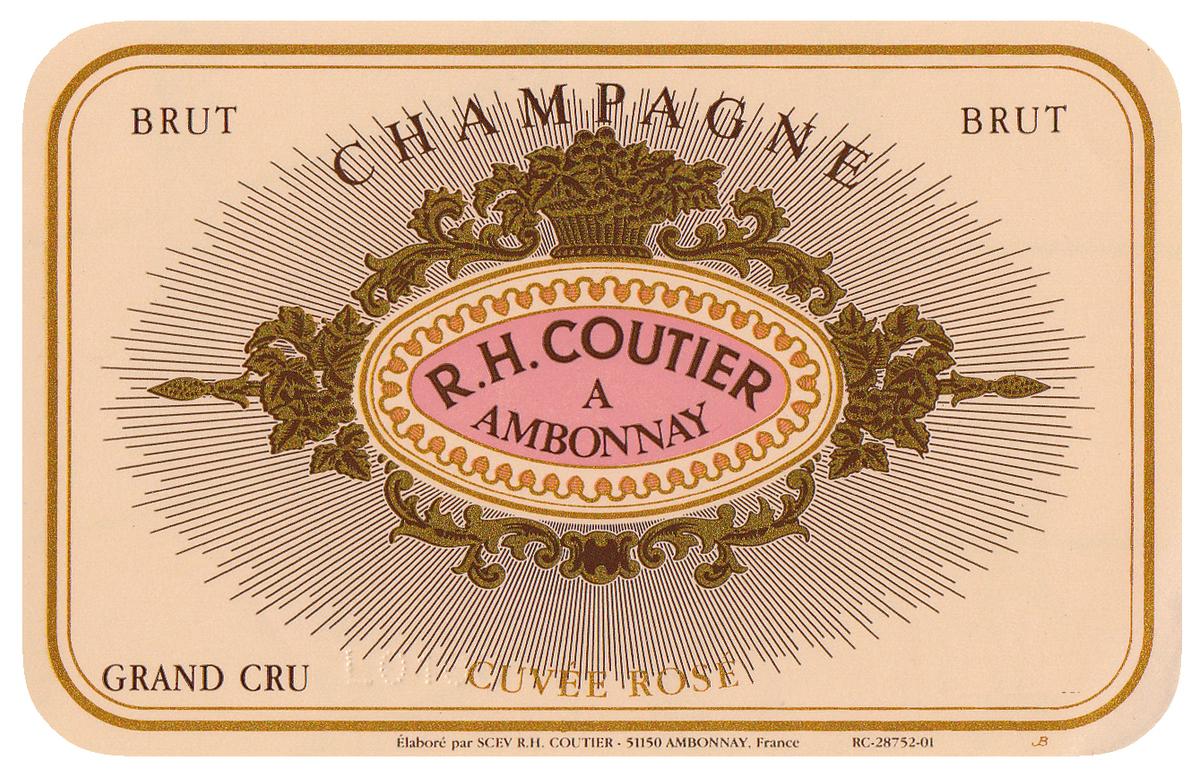 Coutier - Champagne Brut Rose Grand Cru