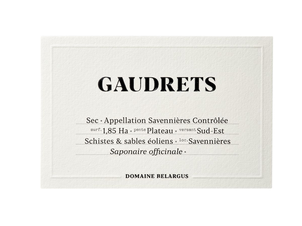 Domaine Belargus - Gaudrets 2021
