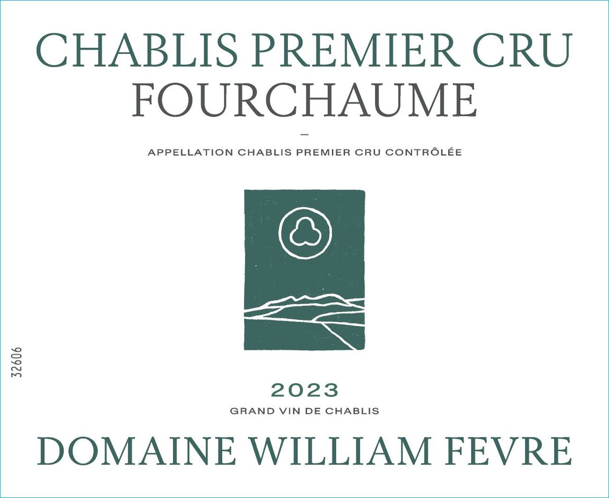 Domaine William Fevre - Chablis Fourchaume 1er Cru 2023 0,75 L