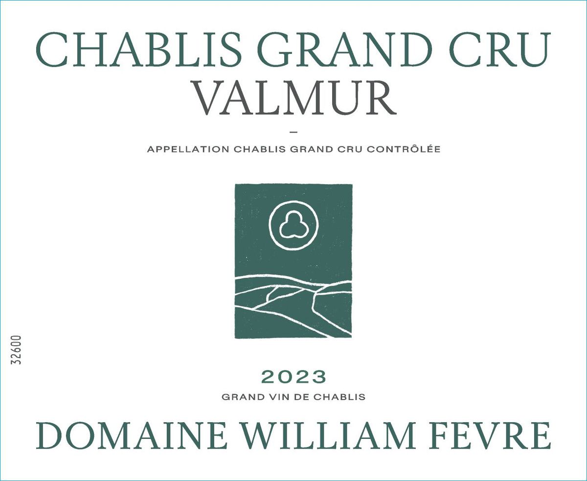 Domaine William Fevre - Chablis Valmur Domaine Grand Cru 2023 0,75 L