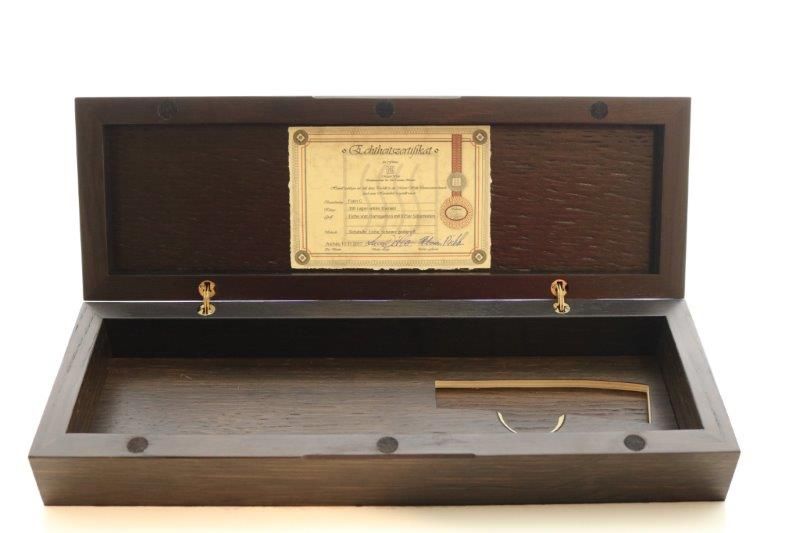 Messer-Werk - Holzschatulle aus Eiche für 1 Messer Holzschatulle aus Eiche für 1 Messer