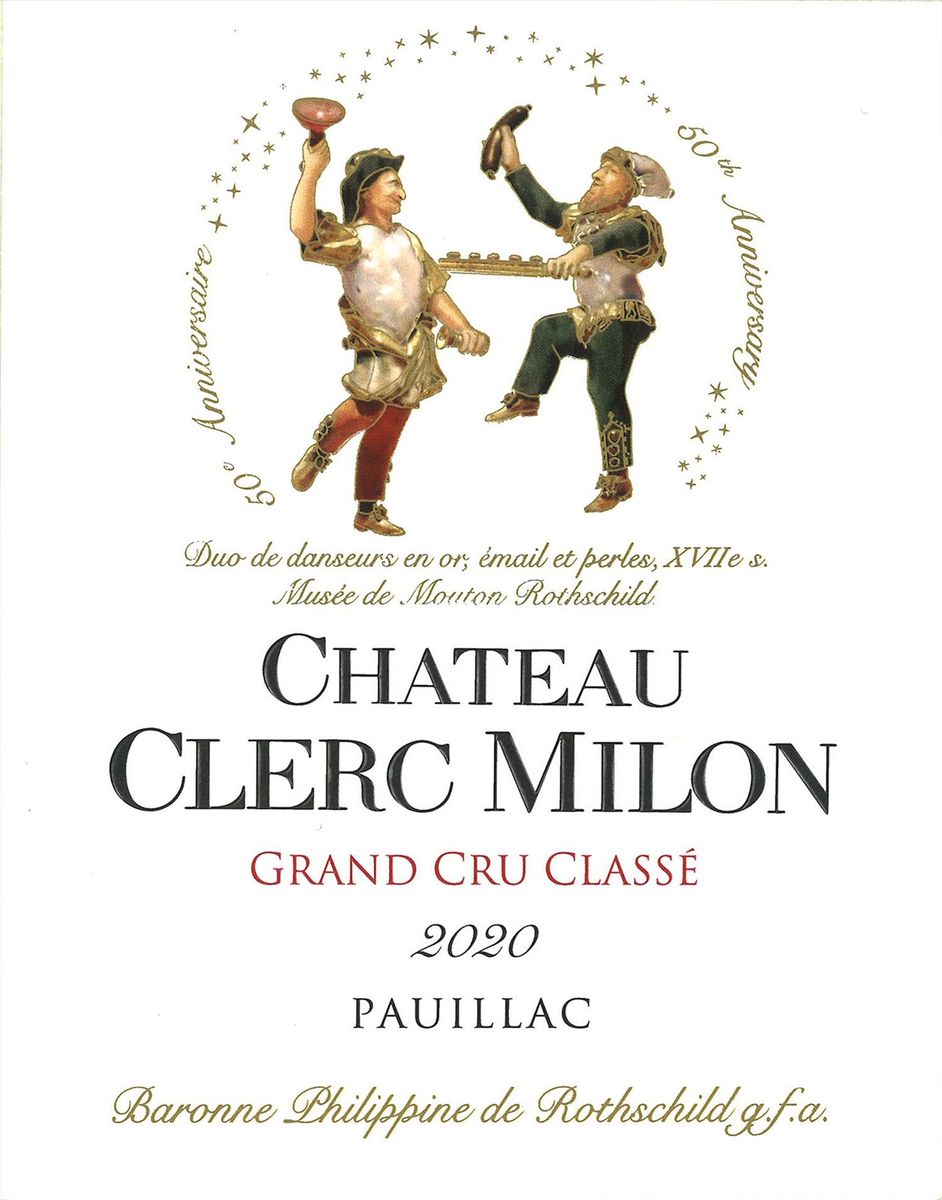 Chateau Clerc Milon 2020 0,75 L