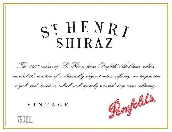 Penfolds - St. Henri Shiraz 2023 0,75 L
