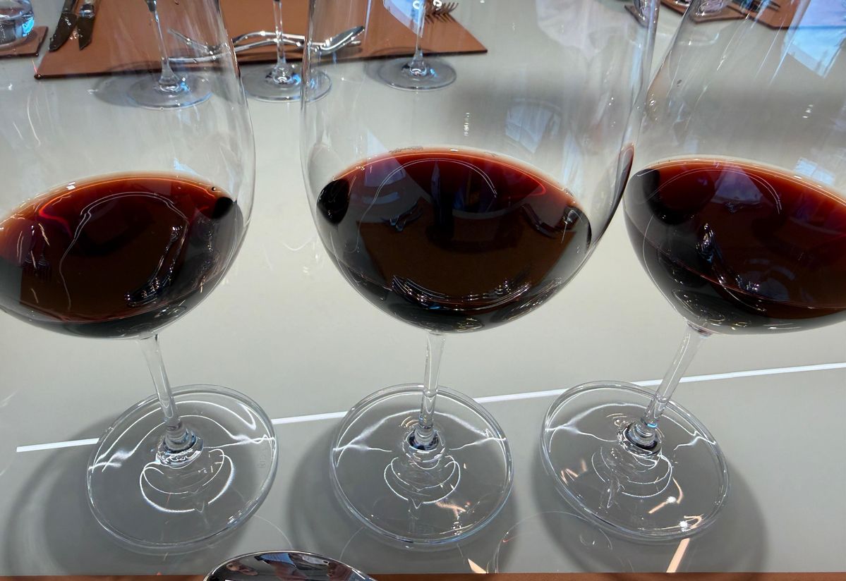 Wein im Glas