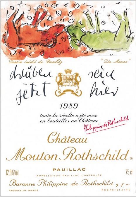 ⁨Chateau Mouton Rothschild 1989⁩ ⁨0,75 L⁩
