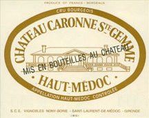 Chateau Caronne Sainte Gemme 2003