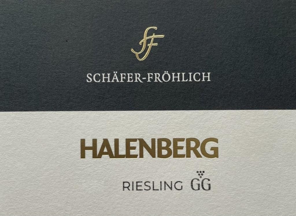 Schäfer-Fröhlich - Halenberg Riesling GG 2023