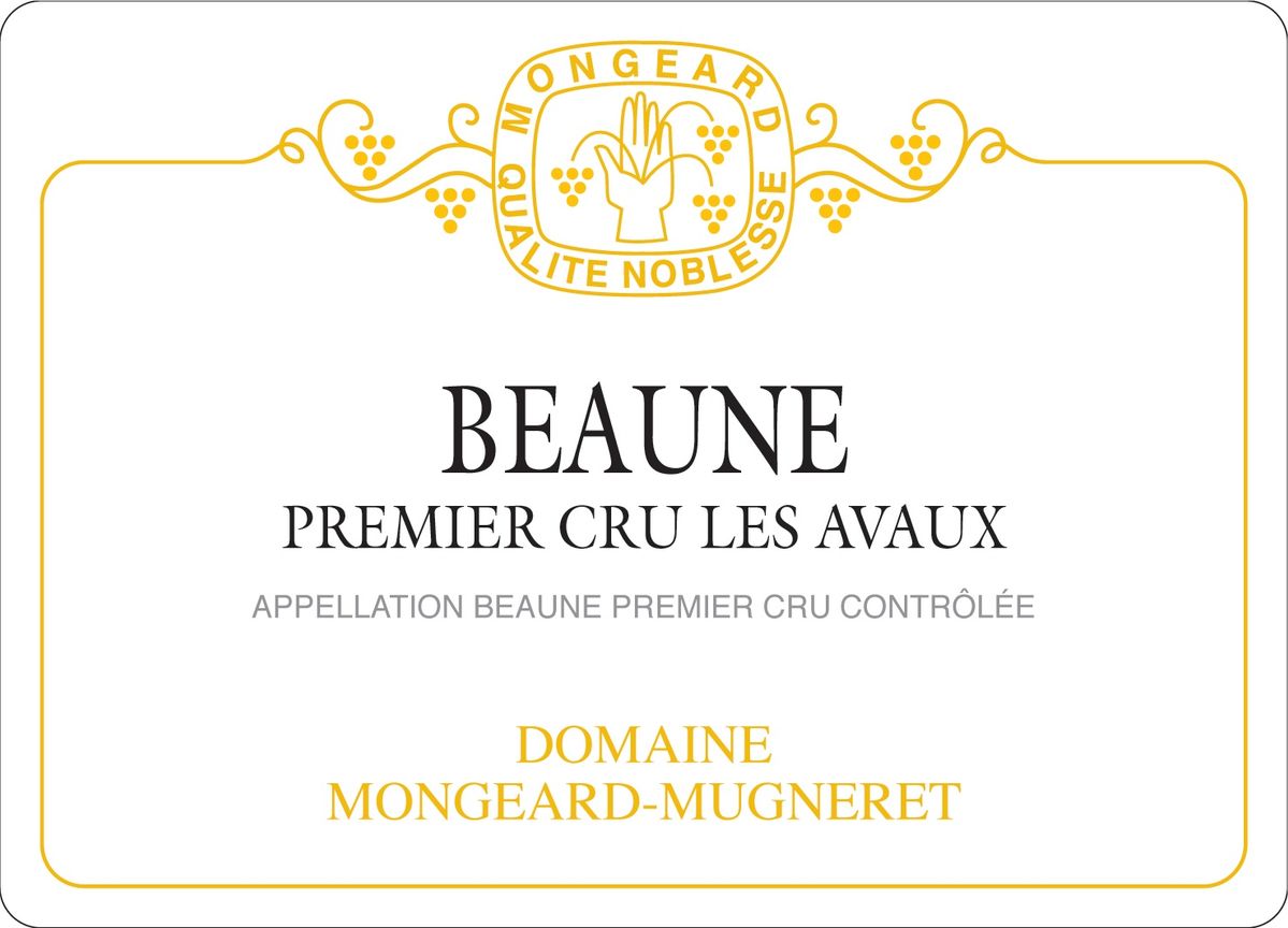 Mongeard Mugneret - Beaune Les Avaux 1er Cru 2019 0,75 L