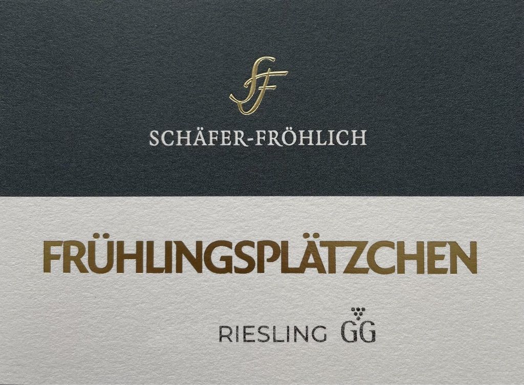 Schäfer-Fröhlich - Frühlingsplätzchen Riesling GG 2023