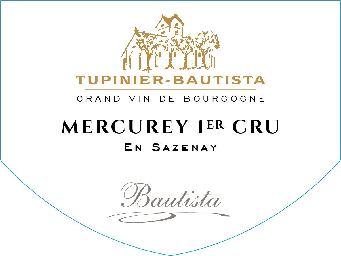 Domaine Tupinier-Bautista - Mercurey En Sazenay 1er Cru Rouge 2023 0,75 L