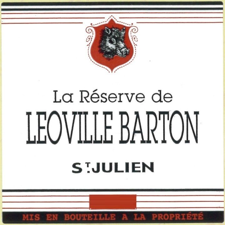 ⁨Chateau Leoville Barton - La Reserve de Leoville Barton 2015⁩ ⁨0,75 L⁩