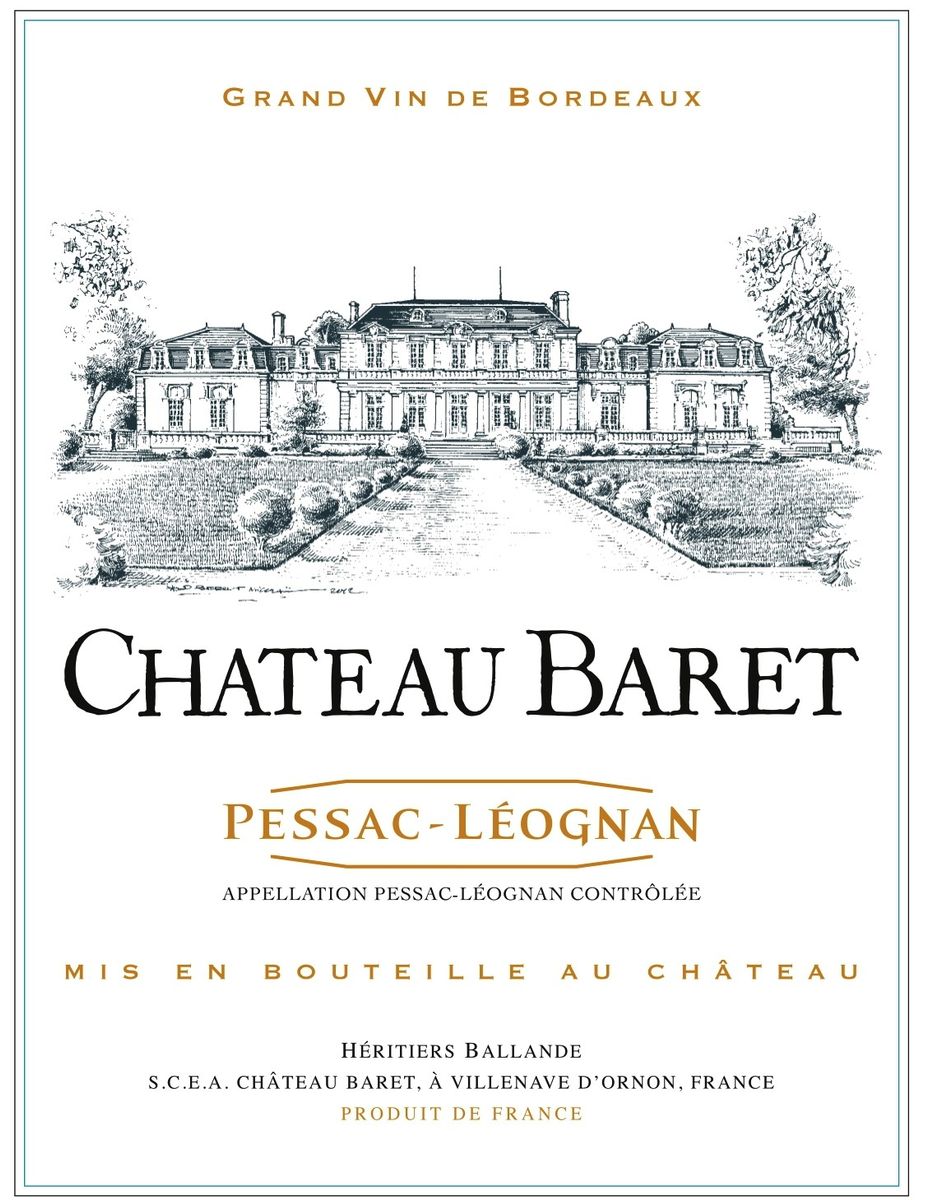 Chateau Baret 2022 0,75 L