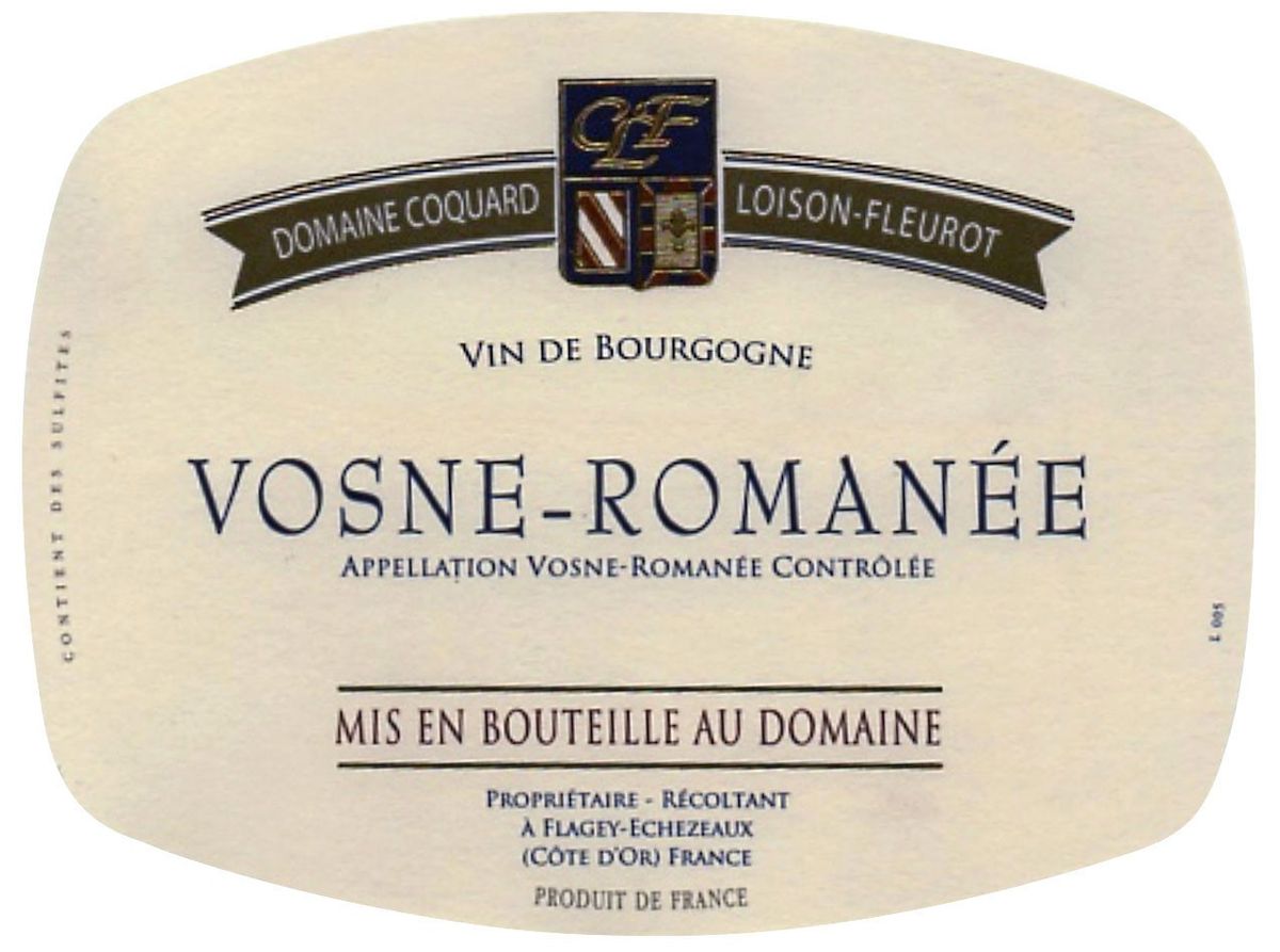 Coquard Loison Fleurot - Vosne Romanee AC 2017