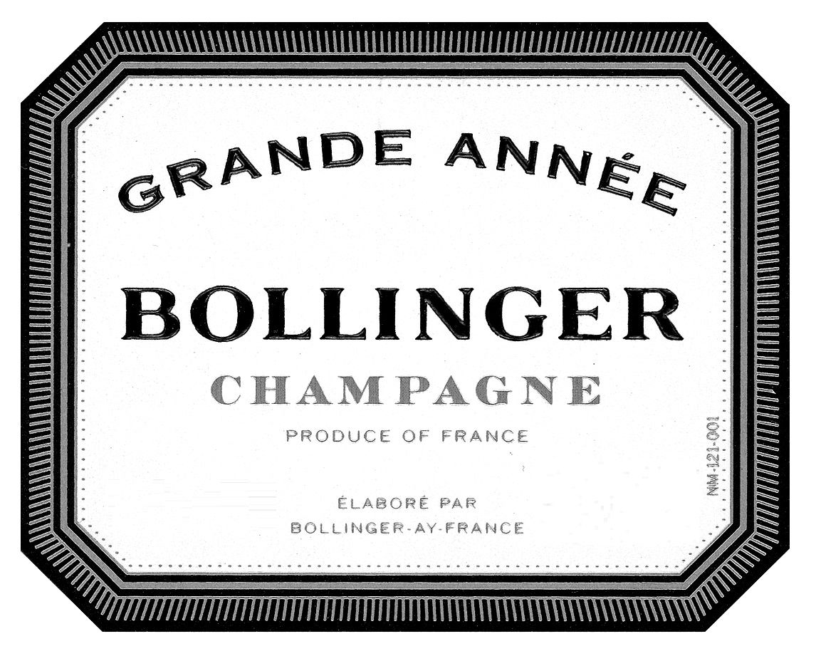 Bollinger - Champagner Grande Annee 2008