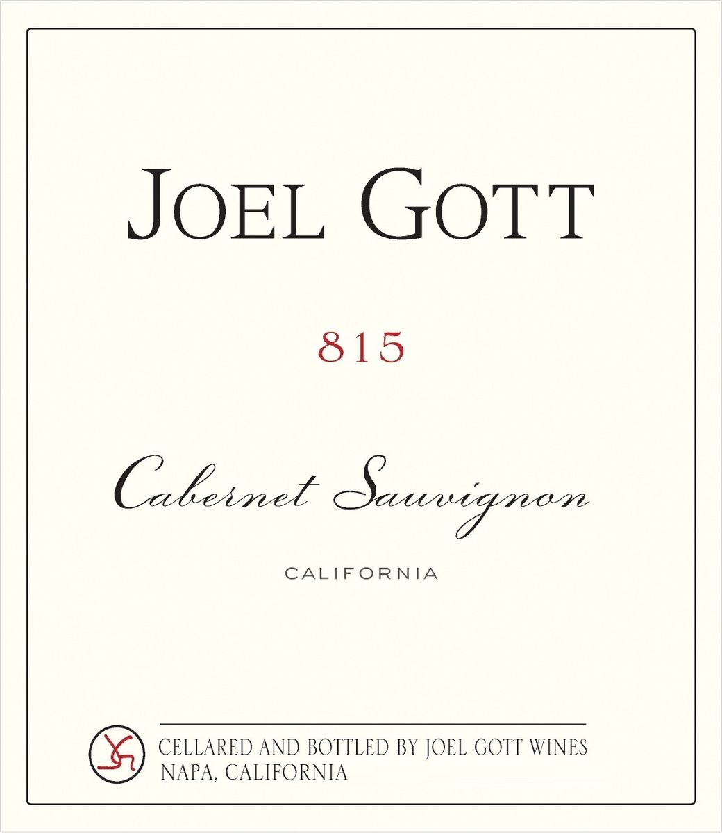 Joel Gott - JOEL GOTT CABERNET SAUVIGNON 815 (5+1 Aktion) 2022 4,5 L