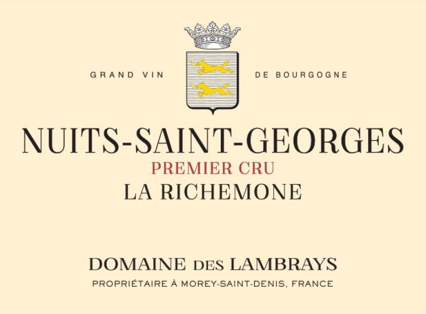 Domaine des Lambrays - Nuits-Saint-Georges 1er Cru la Richemone 2023 0,75 L
