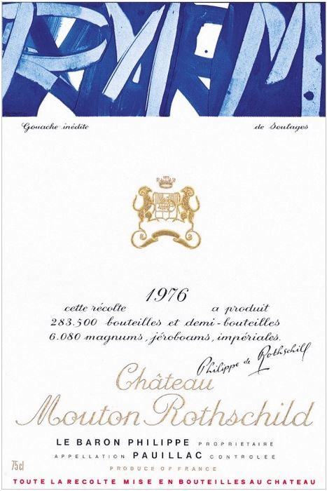 Chateau Mouton Rothschild 1976