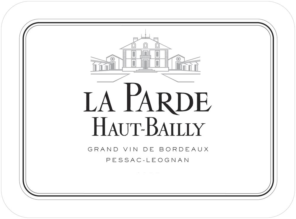 ⁨Chateau Haut Bailly - La Parde de Haut Bailly 2017⁩ ⁨0,75 L⁩