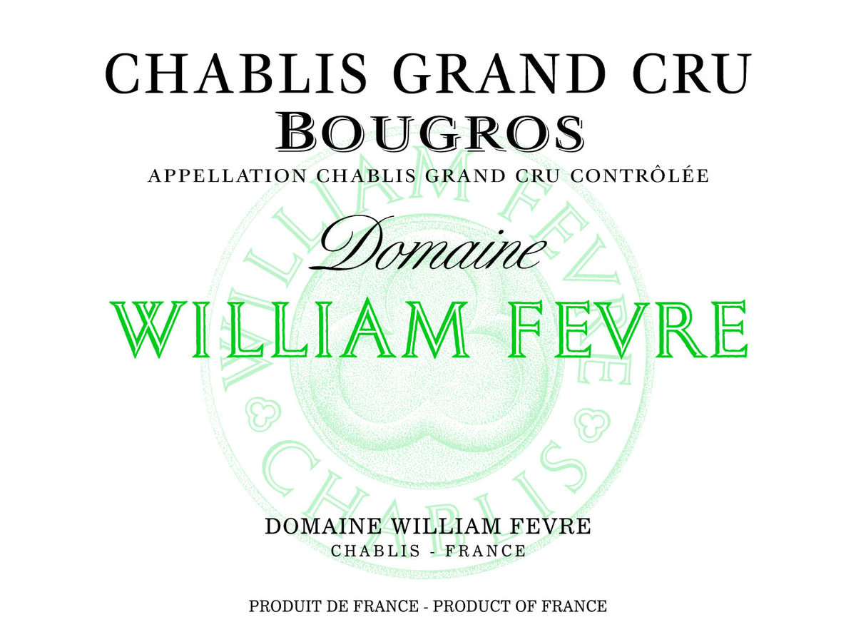 Domaine William Fevre - Chablis Bougros Domaine Grand Cru 2023 0,75 L