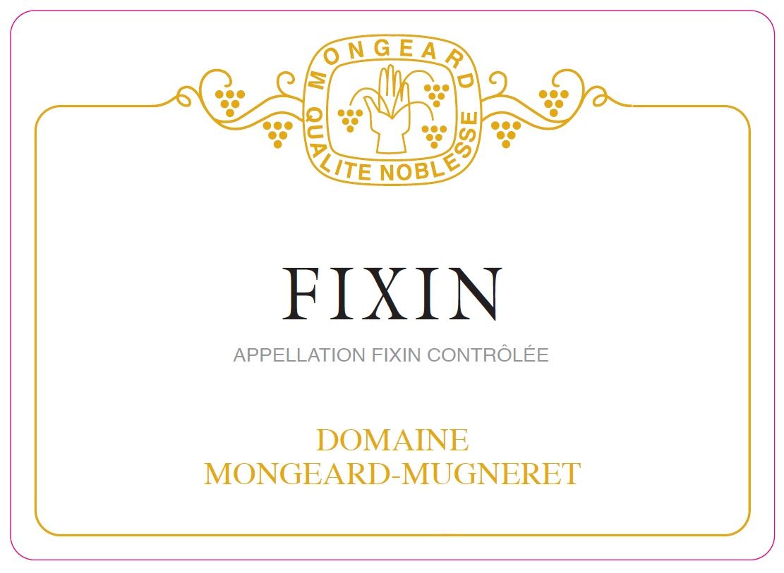 Mongeard Mugneret - Fixin AC 2019 0,75 L