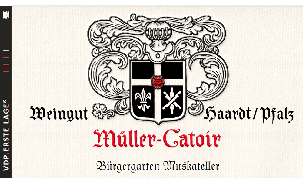 Müller-Catoir - Bürgergarten Muskateller Erste Lage trocken 2020