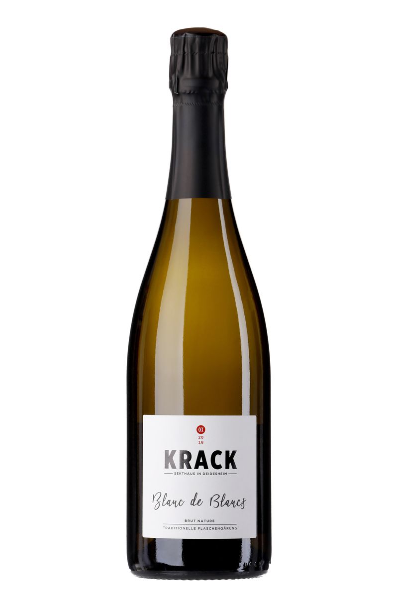 Sekthaus Krack - Blanc de Blancs Brut Nature Weißburgunder 2022 0,75 L
