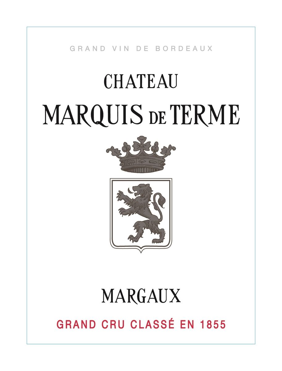 Chateau Marquis de Terme 2006 0,75 L