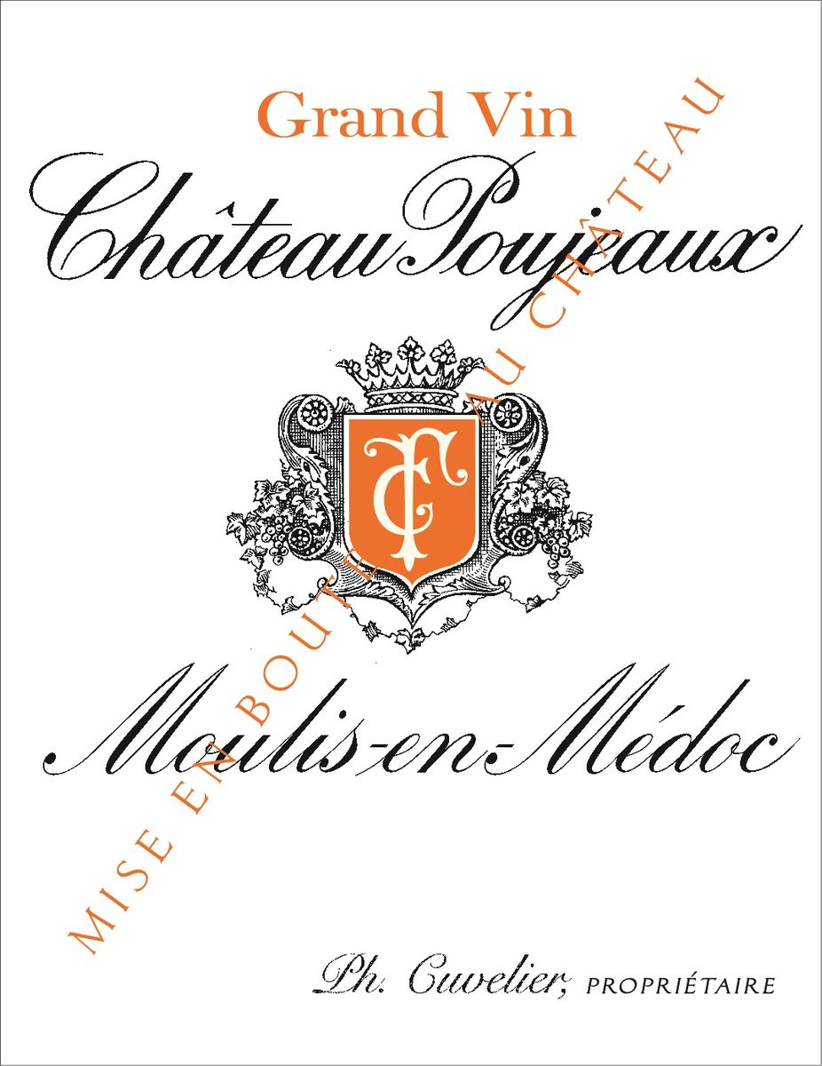Chateau Poujeaux 1998 0,75 L