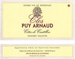 Chateau Clos Puy Arnaud 2021 0,75 L