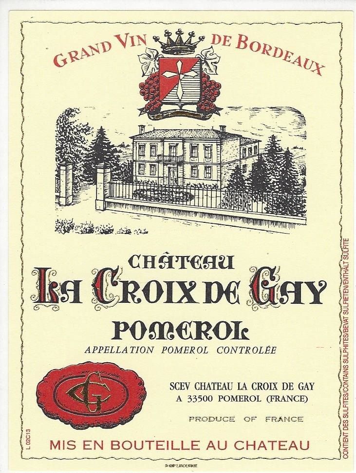 Chateau La Croix de Gay 1989 0,75 L