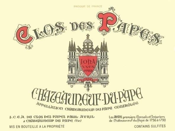 Clos des Papes - Chateauneuf du Pape 2007