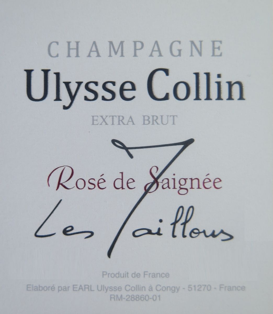 Collin, Ulysse - Champagner "Rose Les Maillons" Le Rose de Saignee Extra Brut, Coteaux du Sezannais 0,75 L Basis 2014