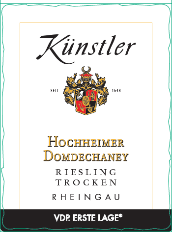 Künstler - Hochheimer Domdechaney Riesling Trocken 2023 0,75 L