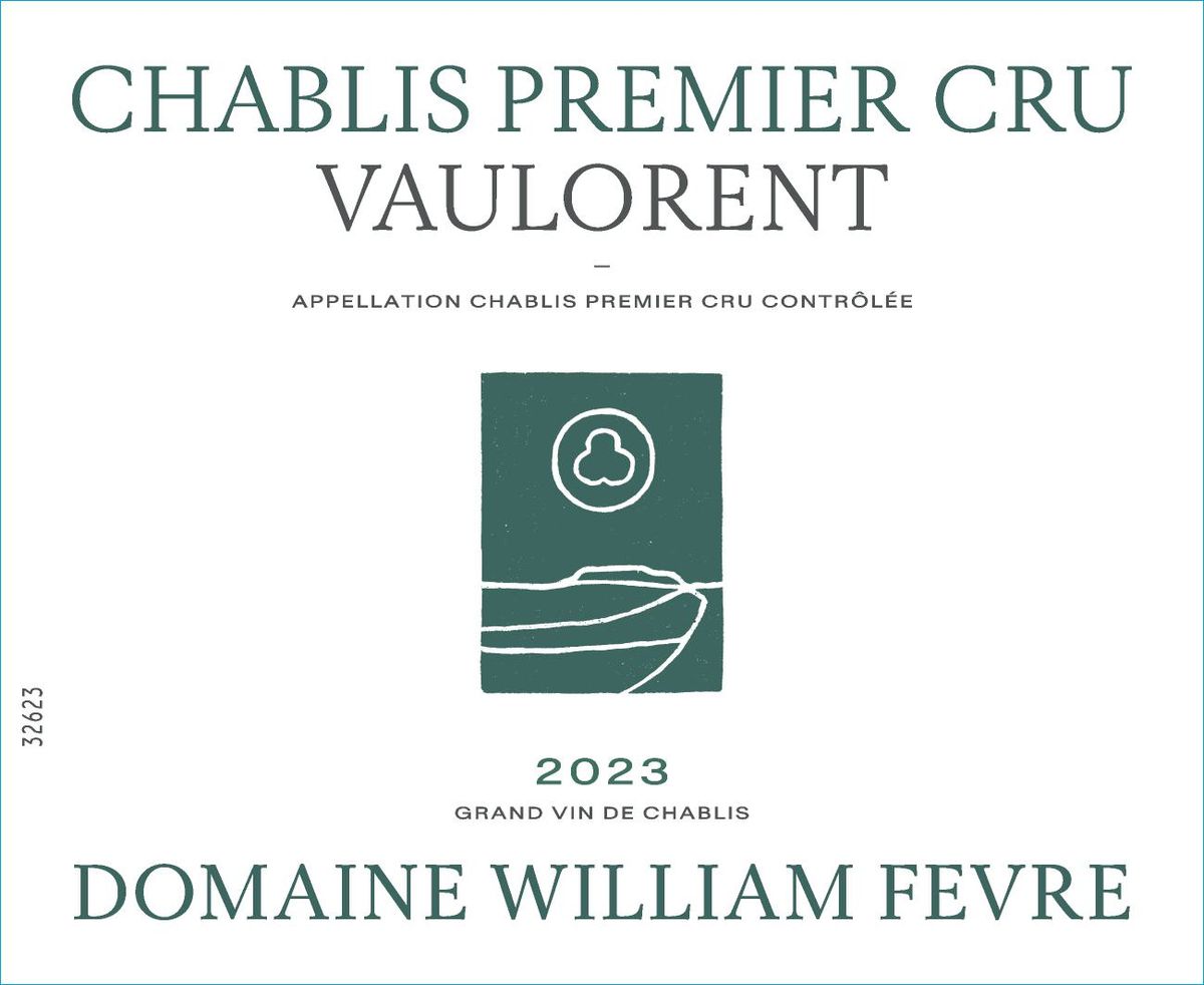 Domaine William Fevre - Chablis Vaulorent Domaine 1er Cru 2023 0,75 L