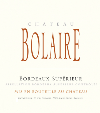 Chateau Bolaire 2012