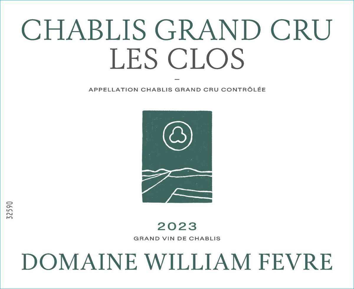 Domaine William Fevre - Chablis Les Clos Domaine Grand Cru 2023 0,75 L