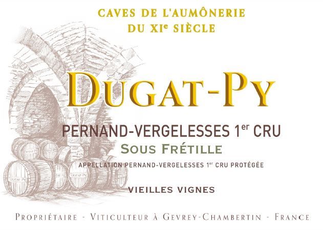 Dugat Py - Pernand Vergelesses Sous Fretille 1er Cru Vieilles Vignes 2018 0,75 L
