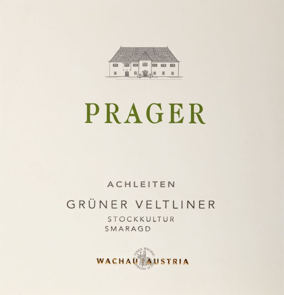 Prager, Franz - Grüner Veltliner Achleiten Stockkultur Smaragd 2019 0,75 L