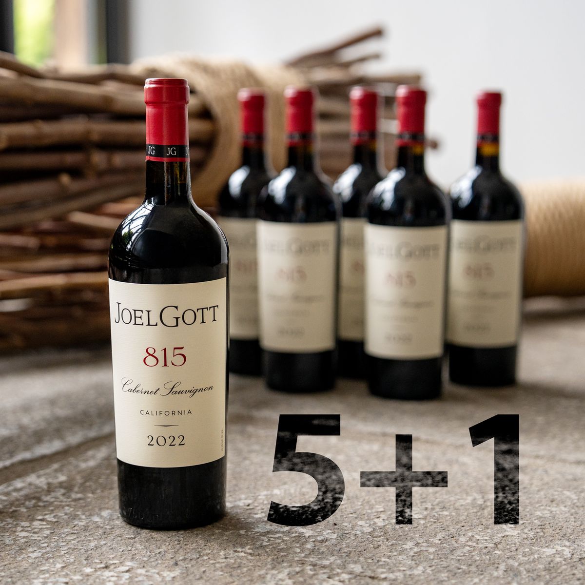Joel Gott - JOEL GOTT CABERNET SAUVIGNON 815 (5+1 Aktion) 2022