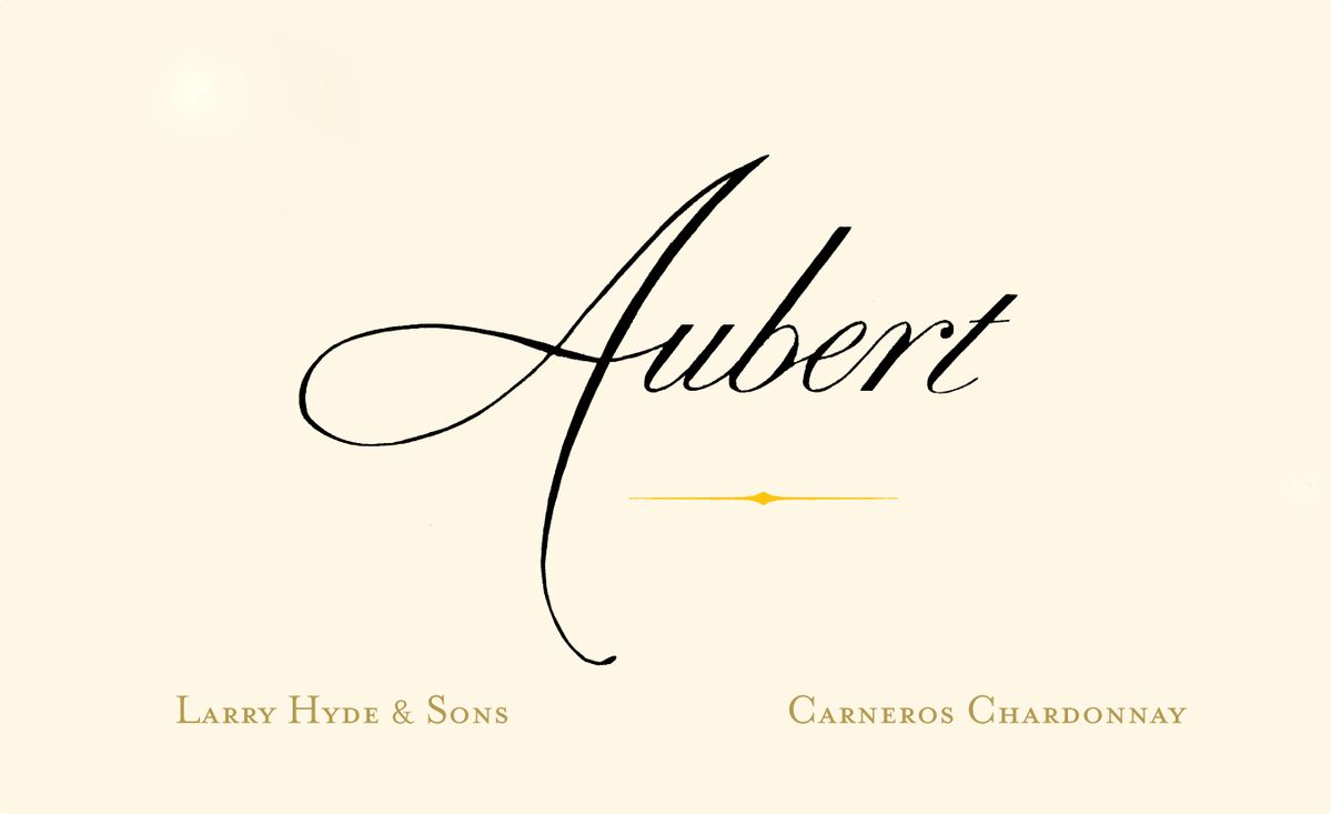 Aubert - Chardonnay Hyde & Sons Vineyard Carneros 2014