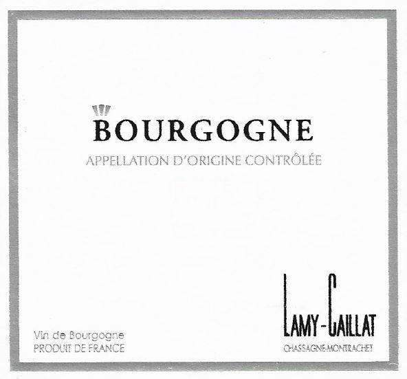 F. Lamy - Caillat - Bourgogne Blanc 2019 0,75 L