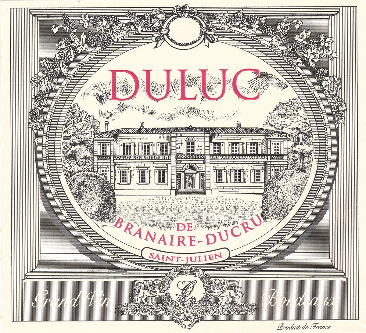 Chateau Branaire Ducru - Duluc de Branaire Ducru 2012
