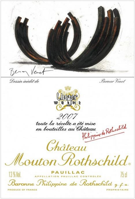 2007 Chateau Mouton Rothschild Pauillac