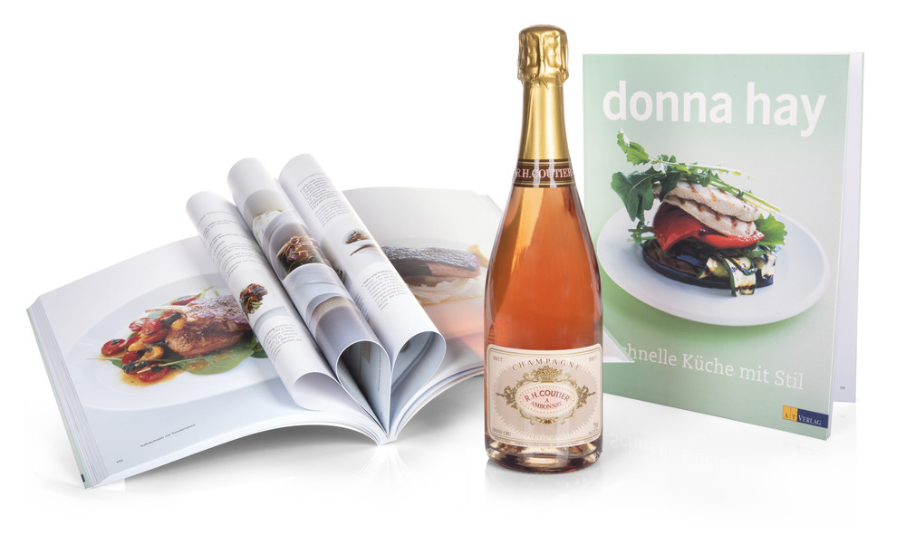 Coutier & Donna Hay - Champagne Brut Rose Grand Cru & Donna Hay Schnelle Küche mit Stil