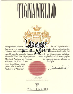 2013 Tignanello Antinori Toskana