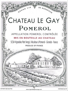 1989 Chateau Le Gay Pomerol