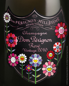 2010 Dom Perignon Champagner Brut Rose Takashi Murakami Limited Edition Moet et Chandon Champagne