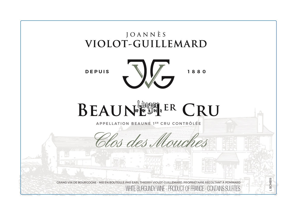2020 Beaune Clos des Mouches 1er Cru Joannes Violot-Guillemard Cote de Beaune